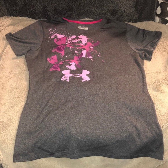 🎉4 for $20 Under Armour Run Semi-fitted Tee, medium - Picture 1 of 5
